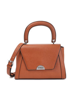 Guess - OLIVIA ROSE TOP HANDLE FLAP Brown Handbag