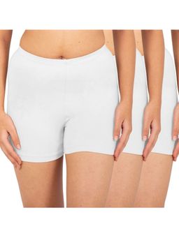 Adira - Pack Of 3 Underdress Shorts - White
