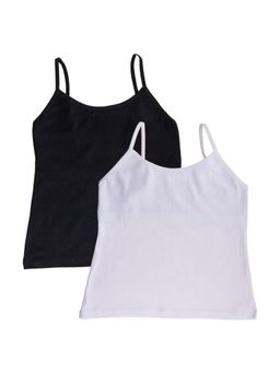 Adira - Pack Of 2 Starter Camisole - Padded - Multi-Color