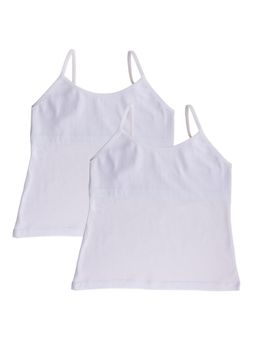 Adira - Pack Of 2 Starter Camisole - Padded - White