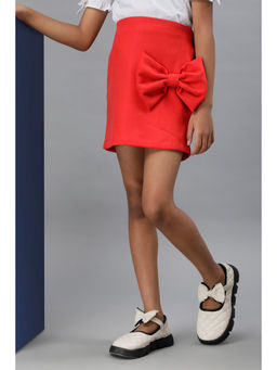 One Friday - Girls Red Disney Skirt