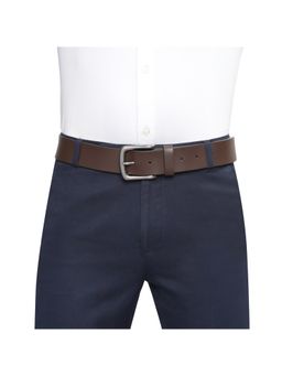 Tommy Hilfiger - Men Leather Casual Belt - Brown (Rocheport)