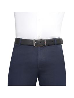 Tommy Hilfiger - Men Leather Reversible Belt - Black (Seward)