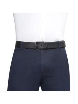 Tommy Hilfiger - Men Leather Reversible Belt - Black (Stowe)