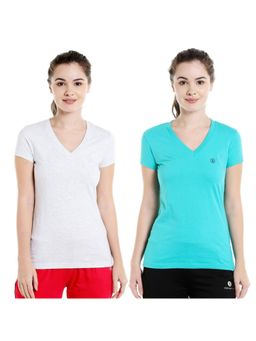 Bodycare - Bodyactive Pack Of 2 Women'S Tshirt - Multi-Color