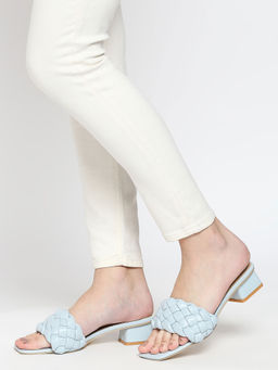 Twenty Dresses by Nykaa Fashion - Blue Style In Each Step Heels