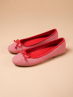 Theater - Swans Check Red Ballerina