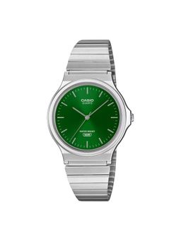 Casio - Unisex Resin Green Dial Watch-Mq-24Da-3Adf (Medium)