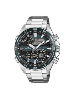 Casio - Edifice Men Stainless Steel Green Dial Watch-Era-130D-3Adf (Medium)