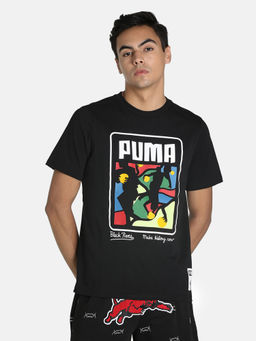 Puma - Harlem Tee Men Black T-shirt