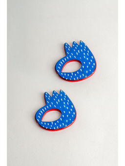 Freedom Tree - Okey Doke Hand Painted Wood Napkin Ring - (Set Of 2)