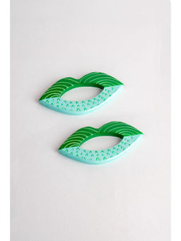 Freedom Tree - Miah Hand Painted Wood Napkin Ring - (Set Of 2)