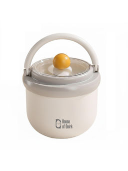 House of Quirk - Beige Stainless Steel Lunch Box