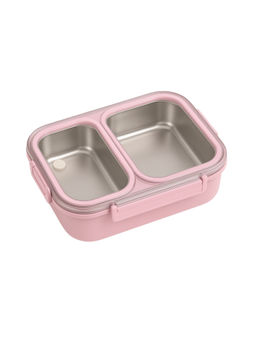 YELONA - Pink Lunch Box 1000Ml With 2 Compartments