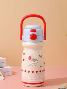 Little Surprise Box - Blue Lid Happiness Series stainless Steel Water Bottle 520Ml
