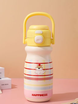Little Surprise Box - Yellow Lid Happiness Series stainless Steel Water Bottle 520Ml