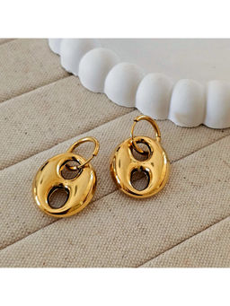 TAAHIRA JEWELLERY - 18K Gold Plated Talia Cuff Earrings Anti-Tarnish and Waterproof