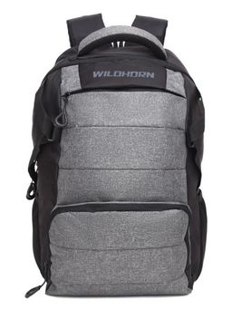 WILDHORN - Grey 30L Unisex Polyester Laptop Backpack