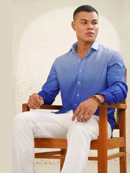 Eleven Brothers - Blue Mirage Linen Shirt