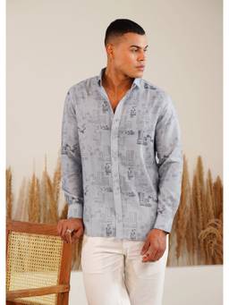 Eleven Brothers - Grey Matter Linen Shirt