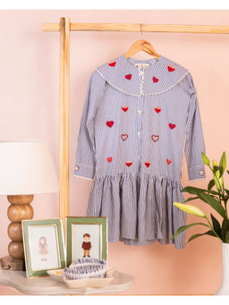 Tilsim by Sagarika Mehrotra - Blue Loveberry Dress