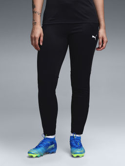 Puma - Women Black Solid Polyester Trackpant