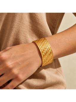 Salty - Siena Weave Woven Texture Cuff