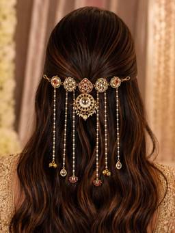 Viana Jewels - Saundarya Pushpa Floral Hair Vine