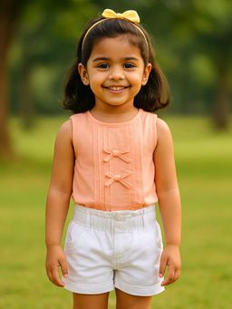 ZACH & KIKI - White Girls Casual Shorts