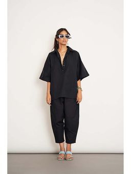 SPACE - Ikigai Black Top And Bag Pant
