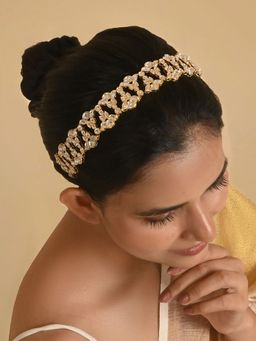 Teejh - Samreen Pearl And Polki Matha Patti