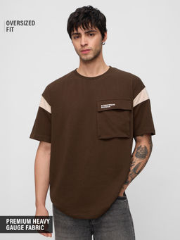 The Souled Store - Originals Utility Men Oversized T-Shirt