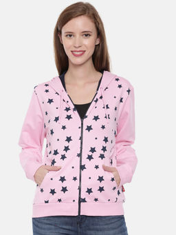 3PIN - Trendy Star Print Sweatshirt