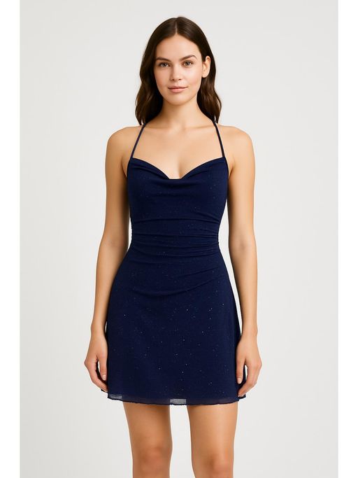 light blue casual dress LoveShackFancy Zirelle in Baby Stay effortlessly chic in Alina One Shoulder Linen Shoe size:7.5UK Feature_Front Fastening