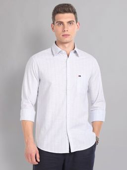 AD By Arvind - Vertical Stripe Pure Cotton Summer Shirt