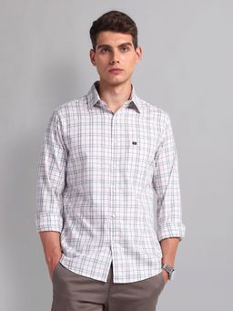 AD By Arvind - Tartan Check Cotton Shirt