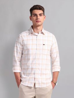 AD By Arvind - Plaid Check Cotton Shirt
