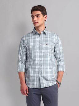 AD By Arvind - Tartan Check Cotton Shirt