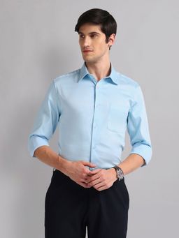 AD By Arvind - Regular Fit Sateen Shirt
