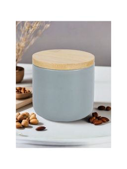 The Better Home - Ceramic Jar 260ml Grey YX05-S-GY
