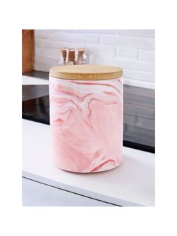 The Better Home - Ceramic Jar 400ml Pink YX09-M-PK