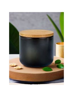 The Better Home - Ceramic Jar 260ml Black YX05-S-BK