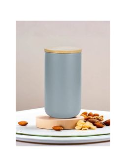 The Better Home - Ceramic Jar 1000ml Grey YX07-L-GY