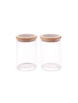 The Better Home - Borosilicate Jar Set (Pack of 2) LP078-C