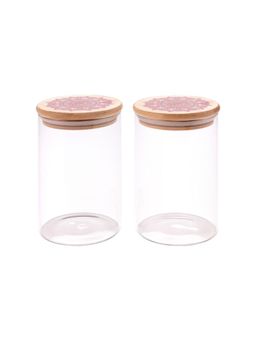 The Better Home - Borosilicate Jar Set (Pack of 2) LP078-A