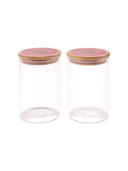 The Better Home - Borosilicate Jar Set (Pack of 2) LP078-D