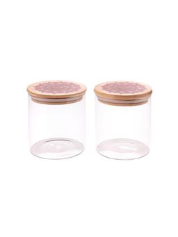 The Better Home - Borosilicate Jar Set (Pack of 2) LP074-A