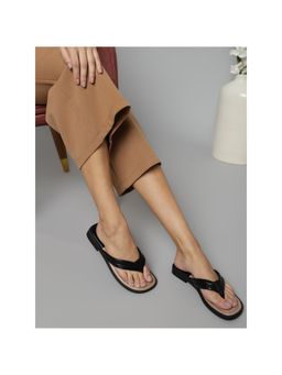 Truffle Collection - Black Solid Flats