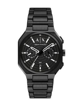 ARMANI EXCHANGE - Black Men Quartz Watch (AX1478) (M)