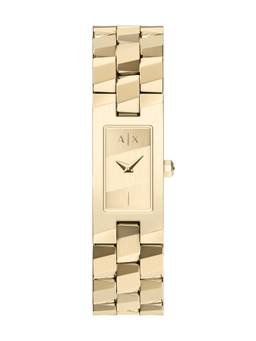 ARMANI EXCHANGE - Gold Toned Women Quartz Watch (AX4701) (S)